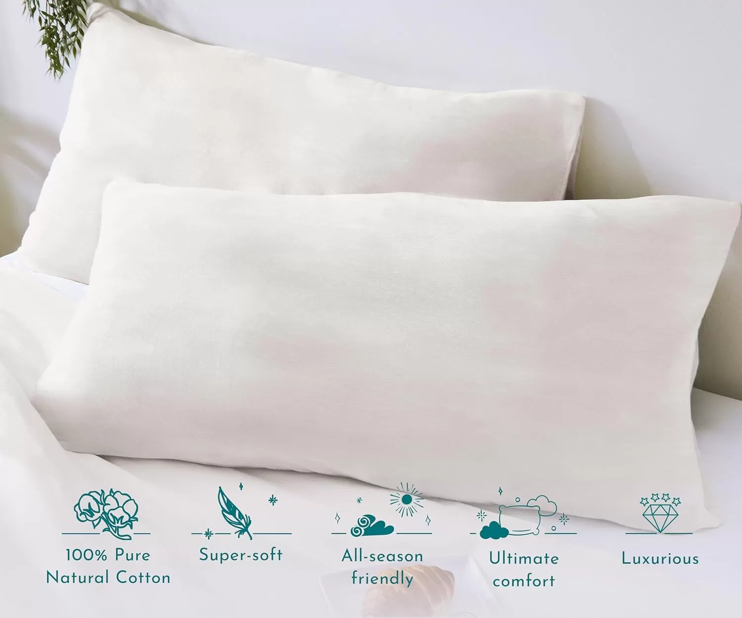 imageCalifornia Design Den Bulk Pack of 8 Queen Duvet Cover Sets  400 Thread Count 100 Cotton Sateen Case Includes 8 Duvet Covers and 16 Pillow Shams White17 Linen  Natural