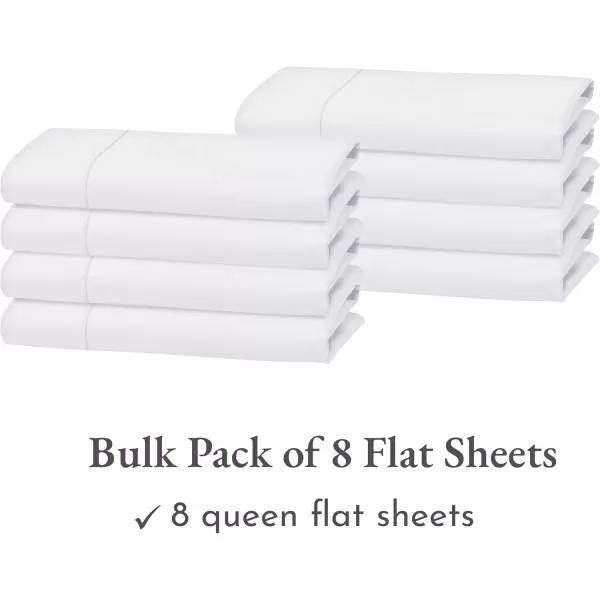 image100 Pure Cotton Flat Sheet  600 Thread Count Soft and Crisp Breathable Hotel Luxury Top Sheet Only Cooling Sheets Ultra Premium Sateen Weave Twin Bed Sheets 1 Piece Flat Sheet Bright White01  Bright White