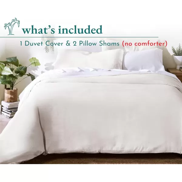 imageCalifornia Design Den Bulk Pack of 8 Queen Duvet Cover Sets  400 Thread Count 100 Cotton Sateen Case Includes 8 Duvet Covers and 16 Pillow Shams White17 Linen  Natural