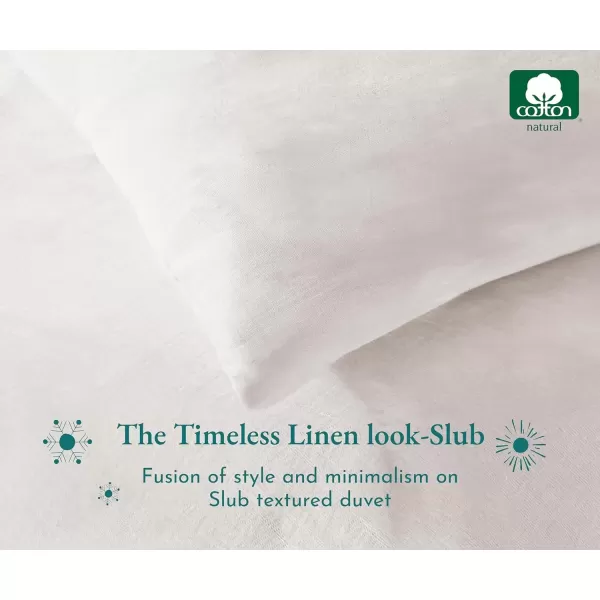 imageCalifornia Design Den Bulk Pack of 8 Queen Duvet Cover Sets  400 Thread Count 100 Cotton Sateen Case Includes 8 Duvet Covers and 16 Pillow Shams White17 Linen  Natural