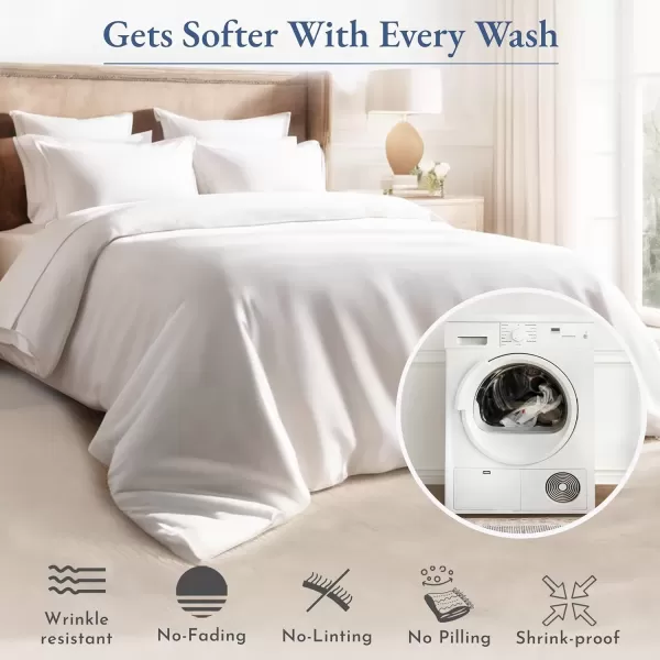 imageCalifornia Design Den Split King Sheets Sets for Adjustable Bed  Buttery Soft 800 Thread Count 100 Cotton Set  Beats Fake Egyptian Claims Bedding Set with Durable Twin XL Fitted Sheets WhiteIvory
