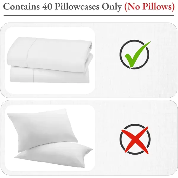 imageCalifornia Design Den 100 Organic Cotton Pillow Cases QueenStandard Set of 2 Authentic GOTS Certified Soft ampamp Cooling Percale Weave Cotton Pillowcases Bright White01  Bright White