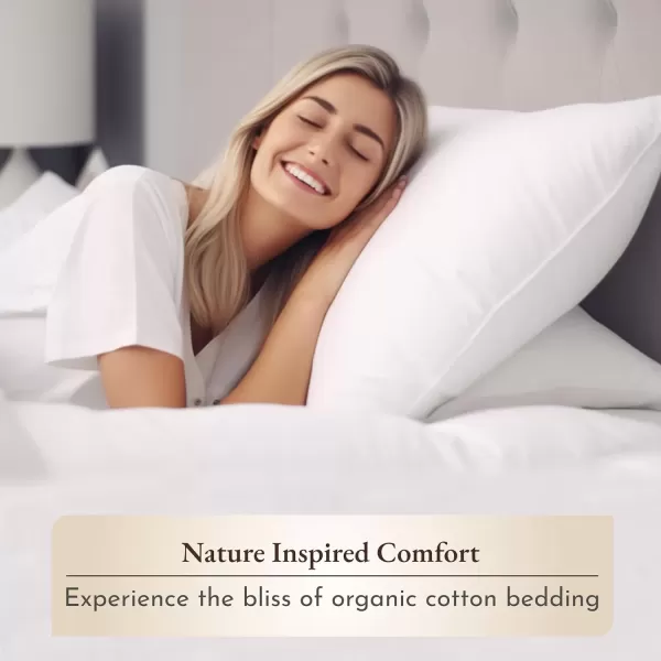 imageCalifornia Design Den 100 Organic Cotton Sheets for Queen Size Bed Deep Pockets Percale Sheets Queen GOTS Certified Soft Cooling Sheets Bed Sheets Queen Sheet Set White Sheets03  Light Grey