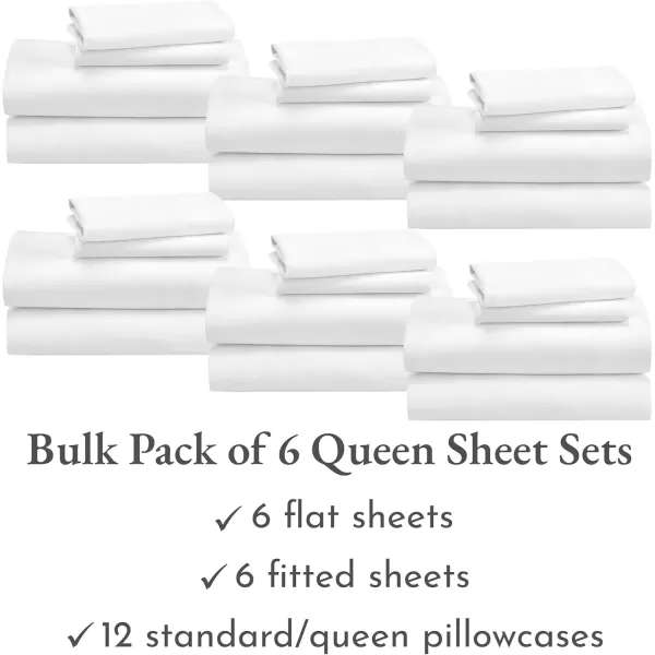 imageCalifornia Design Den 100 Organic Cotton Sheets for Queen Size Bed Deep Pockets Percale Sheets Queen GOTS Certified Soft Cooling Sheets Bed Sheets Queen Sheet Set White Sheets01  Bright White