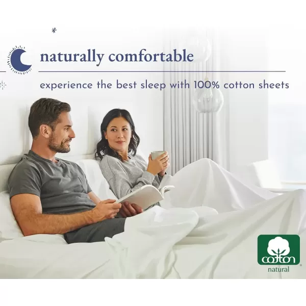 imageCalifornia Design Den Bulk Pack of 6 Full Size Sheet Sets  100 Cotton Sateen Deep Pocket Case Includes 6 Flat Sheets 6 Fitted Sheets and 12 Pillowcases White09  Seafoam