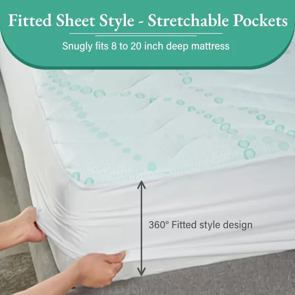 imageCalifornia Design Den Queen Mattress Topper Thick Cooling Pillow Top Mattress Topper Queen for Restful Sleep 900 GSM Fill Breathable ampamp Gentle on SkinTwin