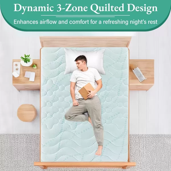 imageCalifornia Design Den Queen Mattress Topper Thick Cooling Pillow Top Mattress Topper Queen for Restful Sleep 900 GSM Fill Breathable ampamp Gentle on SkinFull