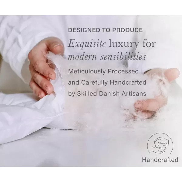 imageCalifornia Design Den Queen Size Comforter Duvet Insert  Cozy Luxury Down Alternative Quilted Extra Fluffy Soft and Cooling Machine Washable with Corner Tabs  WhiteNatural Down