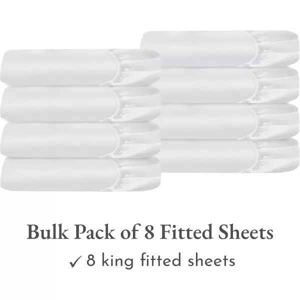 imageLuxuriously Soft Twin Fitted Sheet 600 Thread Count Cooling Sheets Sateen Weave 100 Cotton Sheets NoPop Elastic For Snug Fit Deep Pocket Bottom Sheet With Head ampamp Foot Tag Bright White01  Bright White