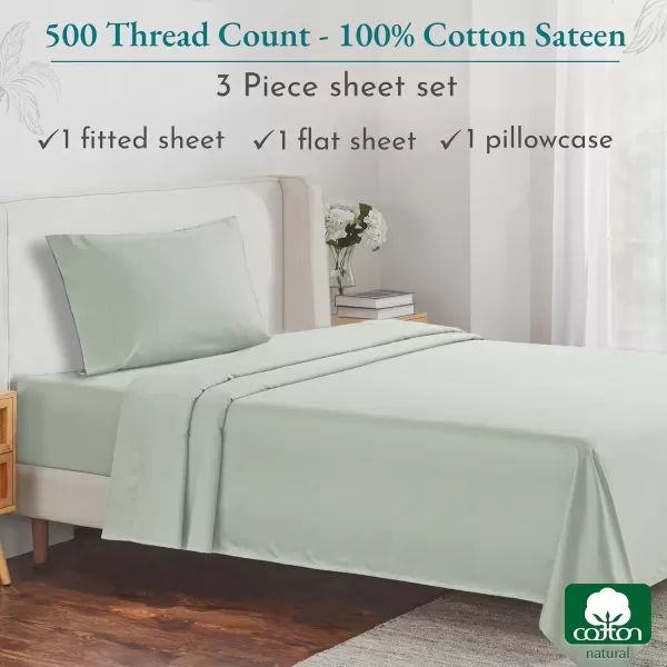 imageLuxury Split King Adjustable Bedsheets Set Soft 100 Cotton 500 Thread Count Snug Fit Includes TwinXL Fitted Sheets Beats Egyptian Quality Claims Split King Fresh Navy Blue07  Silver Sage