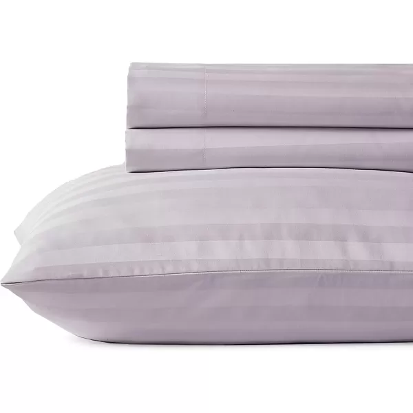 imageLuxury Split King Adjustable Bedsheets Set Soft 100 Cotton 500 Thread Count Snug Fit Includes TwinXL Fitted Sheets Beats Egyptian Quality Claims Split King Fresh Navy Blue16  Lavendar Striped