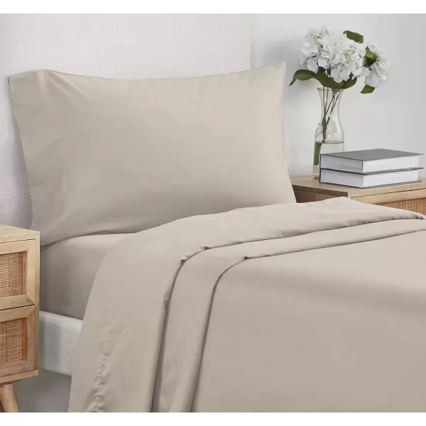 imageLuxury Split King Adjustable Bedsheets Set Soft 100 Cotton 500 Thread Count Snug Fit Includes TwinXL Fitted Sheets Beats Egyptian Quality Claims Split King Fresh Navy Blue14  Light Taupe