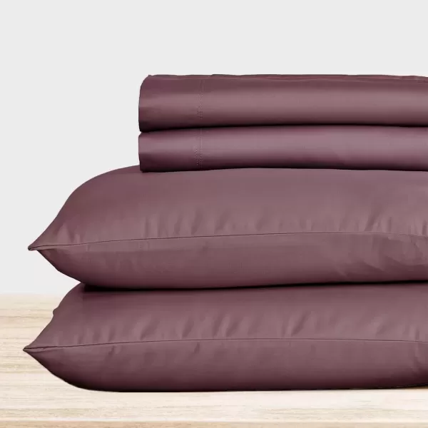 imageCALIFORNIA DESIGN DEN 5Star Hotel 600 Thread Count Blue Pure 100 Cotton Soft Bedding Sheet Set Queen Size with Deep Pockets Quality Beats Egyptian Cotton Claims Trellis Pattern BluePastel Rose