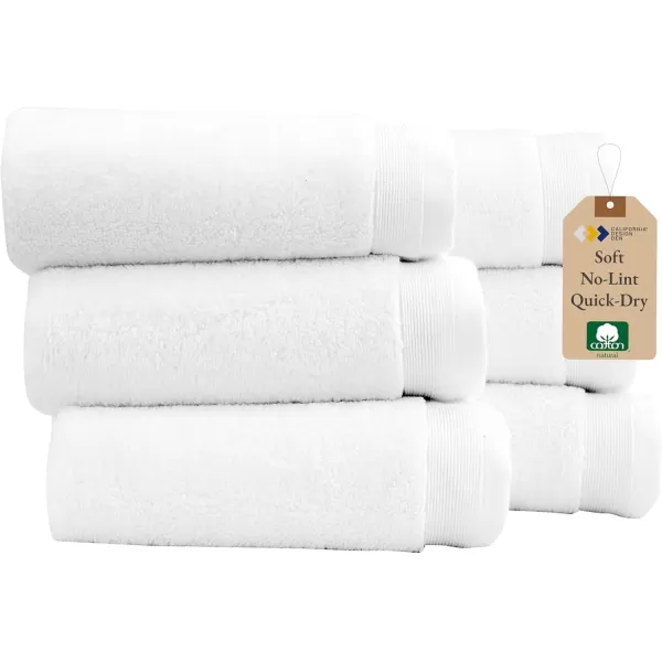 imageCalifornia Design Den Luxury 100 Cotton Bath Sheet  Extra Large Size Soft ampamp Fluffy Quick Dry ampamp Highly Absorbent 1 Pc Hotel Quality Bathroom Towel Ideal for TallBig Body Types White  33quot x 70quotWhite