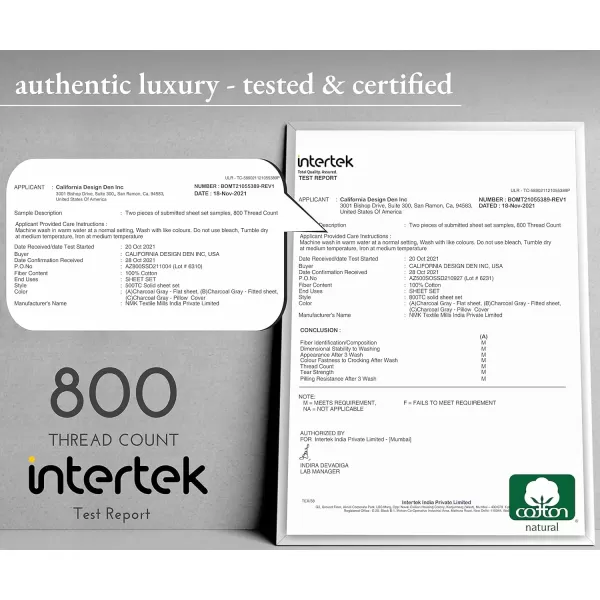 imageCalifornia Design Den Luxury 800 Thread Count 100 Cotton Sheets for Queen Size Bed Hotel Quality Bedding with Deep Pocket Fitted Sheet Cooling ampamp Softer Than Egyptian Cotton Sheets White Sheets SetSilver Sage