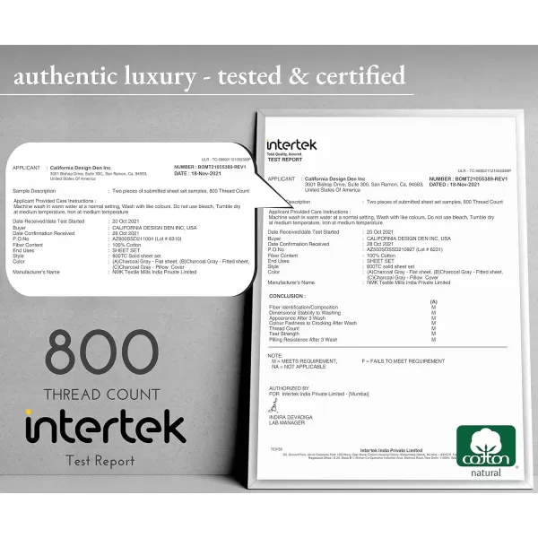 imageCalifornia Design Den Luxury 800 Thread Count 100 Cotton Sheets for Queen Size Bed Hotel Quality Bedding with Deep Pocket Fitted Sheet Cooling ampamp Softer Than Egyptian Cotton Sheets White Sheets SetWhite
