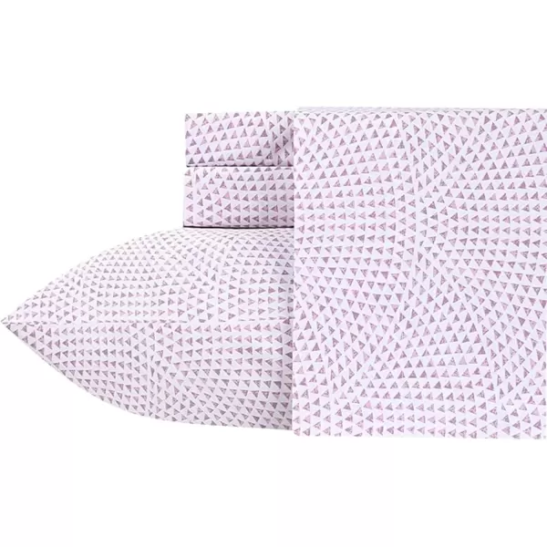 imageCalifornia Design Den Twin XL Sheets Set 400 Thread Count Sateen 100 Cotton Sheets Soft Luxury 3 Pc Dorm Rooms ampamp Adults Cooling Sheets Set Plaid SheetsSunrise Lavender