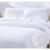 imageCalifornia Design Den Textured 100 Cotton Queen Duvet Cover Set 3 Piece Duvet Cover ampamp Sham Set White Duvet Cover 92quot x 90quot Fits Queen Size Duvet Inserts Slub