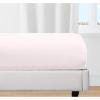 image100 Organic Cotton Crib Sheets for Boys or Girls Set of 2 Fitted Sheets Cooling ampamp Softest Baby Crib Sheets for Girl Crib Mattress Sheet or Toddler Bed Sheets Percale Weave WhiteBlush Pink