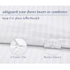 imageCalifornia Design Den Bulk Pack of 6 Oversized King Duvet Cover Sets  400 Thread Count 100 Cotton Sateen Case Includes 6 Duvet Covers and 12 Pillow Shams White02  Striped White