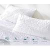 imageCalifornia Design Den Bulk Pack of 6 Oversized King Duvet Cover Sets  400 Thread Count 100 Cotton Sateen Case Includes 6 Duvet Covers and 12 Pillow Shams WhiteSeersucker  White