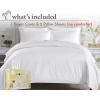 imageCalifornia Design Den Bulk Pack of 6 Oversized King Duvet Cover Sets  400 Thread Count 100 Cotton Sateen Case Includes 6 Duvet Covers and 12 Pillow Shams White02  Striped White