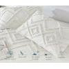 imageCalifornia Design Den Bulk Pack of 6 Oversized King Duvet Cover Sets  400 Thread Count 100 Cotton Sateen Case Includes 6 Duvet Covers and 12 Pillow Shams WhiteCream Boho Tufted
