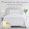 imageCalifornia Design Den Bulk Pack of 6 Oversized King Duvet Covers Only  400 Thread Count 100 Cotton Sateen Case Includes 6 Duvet Covers White01  White