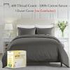 imageCalifornia Design Den Bulk Pack of 6 Oversized King Duvet Covers Only  400 Thread Count 100 Cotton Sateen Case Includes 6 Duvet Covers White07  Grey
