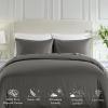 imageCalifornia Design Den Bulk Pack of 6 Oversized King Duvet Covers Only  400 Thread Count 100 Cotton Sateen Case Includes 6 Duvet Covers White07  Grey