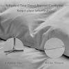 imageCalifornia Design Den Bulk Pack of 6 Oversized King Duvet Covers Only  400 Thread Count 100 Cotton Sateen Case Includes 6 Duvet Covers White08  Grey Light
