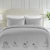 imageCalifornia Design Den Bulk Pack of 6 Oversized King Duvet Covers Only  400 Thread Count 100 Cotton Sateen Case Includes 6 Duvet Covers White08  Grey Light