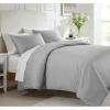 imageCalifornia Design Den Bulk Pack of 6 Oversized King Duvet Cover Sets  400 Thread Count 100 Cotton Sateen Case Includes 6 Duvet Covers and 12 Pillow Shams White08  Grey Light