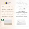imageCalifornia Design Den 3Piece Bundle  Fitted Sheet with 2 Pillowcases Soft 100 Cotton Sateen Deep Pockets Twin XL Size Seafoam