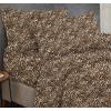 imageCalifornia Design Den Queen Size Bed Set 400 Thread Count 100 Cotton Sateen Sheets Deep Pocket Cooling PlaidPattern  Leopard Print