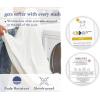 imageCalifornia Design Den Queen Size Bed Set 400 Thread Count 100 Cotton Sateen Sheets Deep Pocket Cooling PlaidSilver Sage
