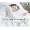 imageCalifornia Design Den Queen Size Bed Set 400 Thread Count 100 Cotton Sateen Sheets Deep Pocket Cooling PlaidSlate Gray