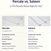 imageCalifornia Design Den Certified 100 Egyptian Cotton Sheets Queen Size Bed Set  Crisp Percale Queen Sheet Set Deep Pocket Cool ampamp Durable Luxury Bedding  WhiteSage Mist