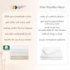 imageCalifornia Design Den 5 Piece Twin Size Sheet Set with 3 Pillowcases  Soft 100 Cotton Sateen Light Grey