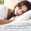 image4 Piece Twin Size Stripped Sheet Set Lavendar and Waterproof Mattress Protector White Bundle  500 Thread Count 100 Cotton Sateen 3 Piece Sheet Set with 1 Mattress Protector