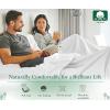 imageBlue Flat Sheet California King  600 Thread Count 100 Real Cotton Hotel Quality 1 Piece Top Sheet Luxe Sateen Weave BedsheetBlue