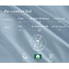 imageBlue Flat Sheet California King  600 Thread Count 100 Real Cotton Hotel Quality 1 Piece Top Sheet Luxe Sateen Weave BedsheetPastel Blue