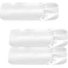imageCalifornia Design Den 3Pack Fitted Sheets 100 Organic Cotton Percale Includes 3 Fitted Sheets Only Twin White