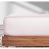 imageCalifornia Design Den 2Pack Twin Fitted Sheets Only  Soft 100 Cotton Durable Sateen Deep Pocket White Twin Fitted Sheet with AllAround Elastic  White09  Pink