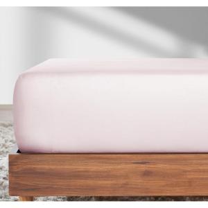 imageCalifornia Design Den 2Pack Twin Fitted Sheets Only  Soft 100 Cotton Durable Sateen Deep Pocket White Twin Fitted Sheet with AllAround Elastic  White09  Pink