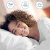 imageCalifornia Design Den 2 Bed Pillows with 2 Luxury Pillowcases Bundle  Soft ampamp Cooling Rayon from Bamboo King White
