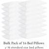 imageCalifornia Design Den Adjustable Queen Size Pillow  Soft Down Alternative Fill Adjustable Loft Memory Foam  Cooling Hotel Pillows for Back Stomach or Side Sleepers  Medium Soft CertiPURUSStandard