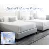 imageCalifornia Design Den Bulk Pack of 4 Waterproof Mattress Protectors King Size  Soft ampamp Noiseless Fitted Style Deep Pockets to Fit 820 Inch Mattresses Machine WashableKing