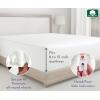 imageCalifornia Design Den Bulk Pack of 8 Twin XL Size Fitted Sheets Only  400 Thread Count 100 Cotton Sateen White04  Ivory