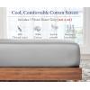 imageCalifornia Design Den Bulk Pack of 8 Twin XL Size Fitted Sheets Only  400 Thread Count 100 Cotton Sateen White08  Grey Light